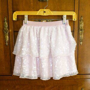 H&M Toddler Girls Pink Sequin Skirt Size 6X